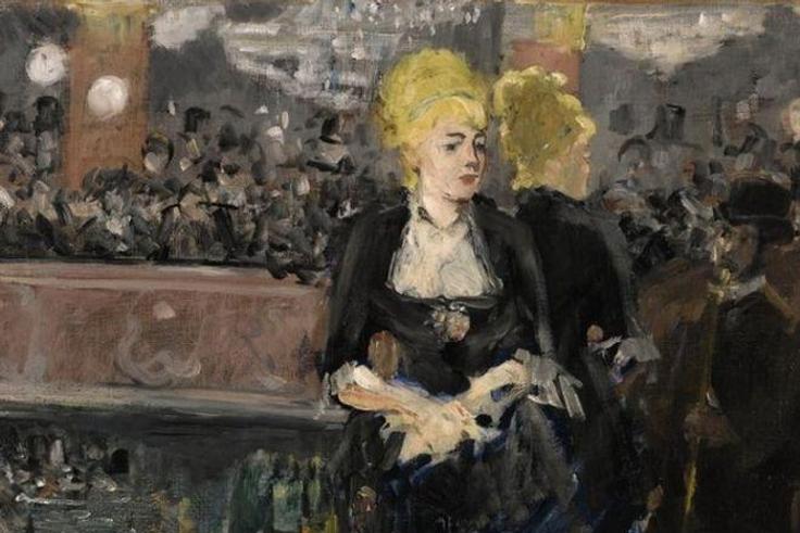 The first version of Le Bar aux Folies-Bergère 