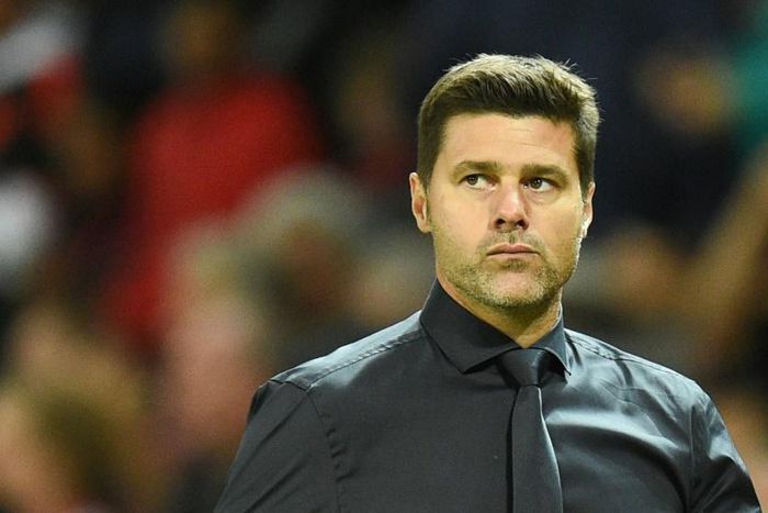 Eyes on the prize: Tottenham manager Mauricio Pochettino is focusing on the Premier League title rather than the Manchester United job
