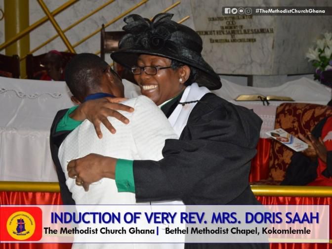 Superintendent minister and her husband