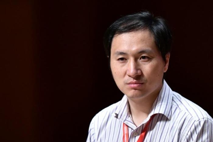 Chinese scientist He Jiankui speaks at the Second International Summit on Human Genome Editing in Hong Kong on November 28, 2018.Organisers of a conference that has been upended by gene-edited baby revelations are holding their breath as to what He, th...