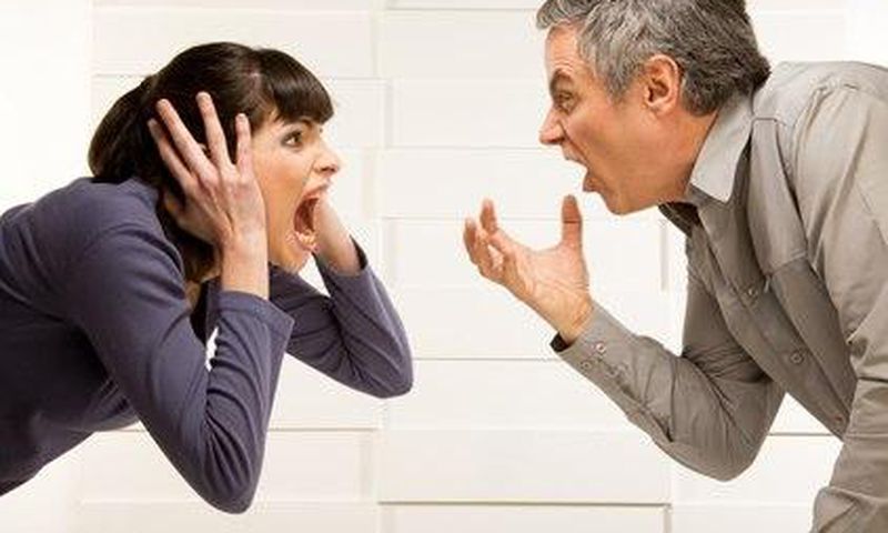 Angry Couple