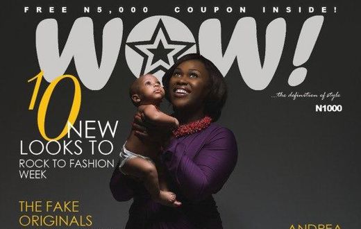 Uche Jombo Rodriguez and her cute son, Matthew Kenny Chinedu