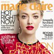 Amanda Seyfried covers Marie Claire August 2015 issue