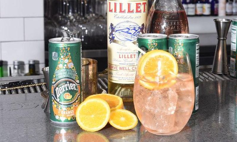 Rose gold cocktail