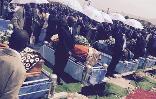 4 brothers murdered by their father, laid to rest in joint funeral
