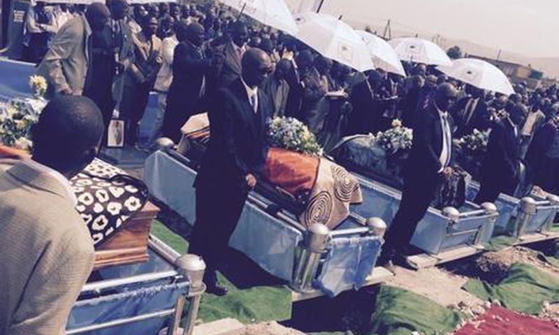 4 brothers murdered by their father, laid to rest in joint funeral