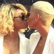 Amber Rose and Blac Chyna kiss at BET Awards 2015