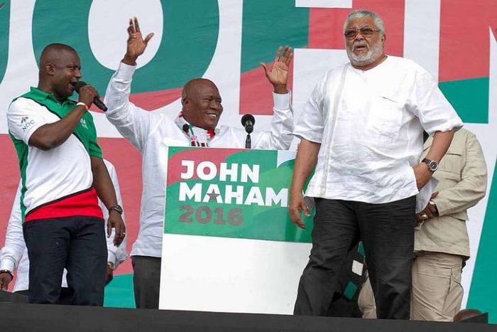 Former President Jerry John Rawlings