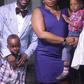 Andy Dosty with wife and kids