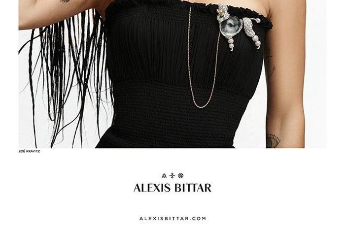 Zoe Kravitz for Alexis Bittar
