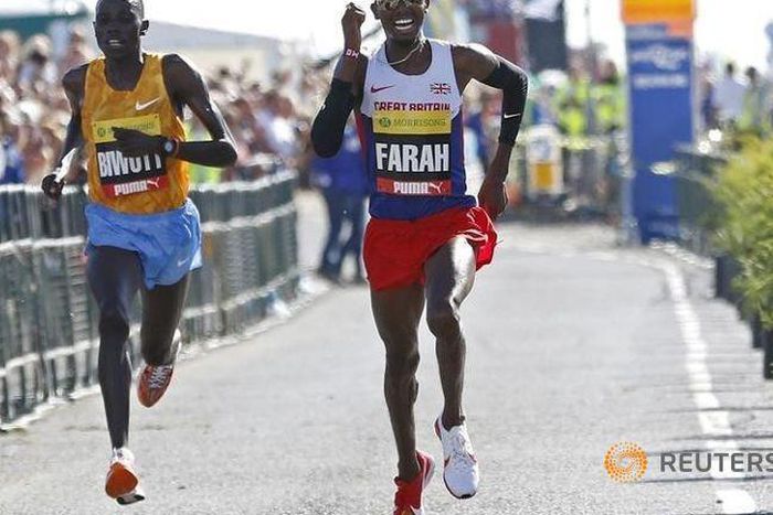 UK Athletics happy with Farah's training programme