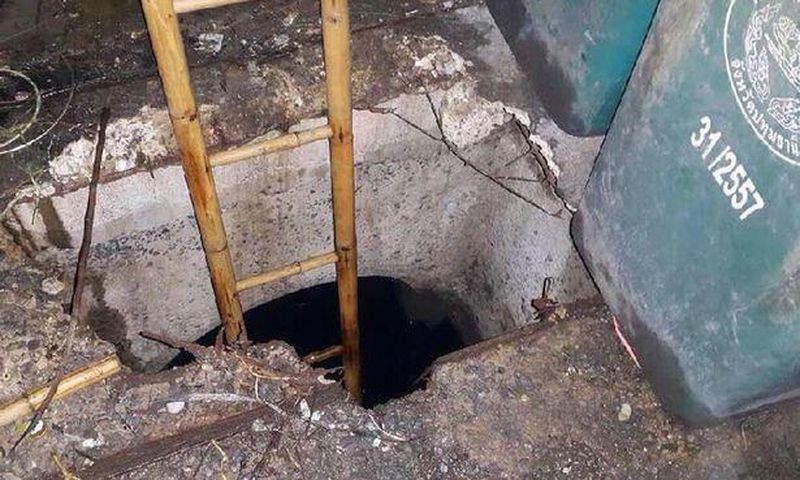 A British tourist went viral recently after falling into an open sewer drain in Bangkok.