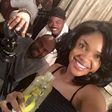 Omoni Oboli on set of 'Silent Screams'