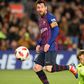 Lionel Messi scoring in Barcelona's Copa del Rey win over Levante on Thursday - he is the top scorer in La Liga with 17 goals
