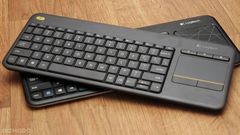 The new Logitech K400 Wireless Keyboard and the old K400 keyboard