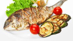 Fish and vegetables