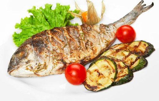 Fish and vegetables