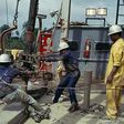 Workers on a Nigerian oil rig (File Photo)