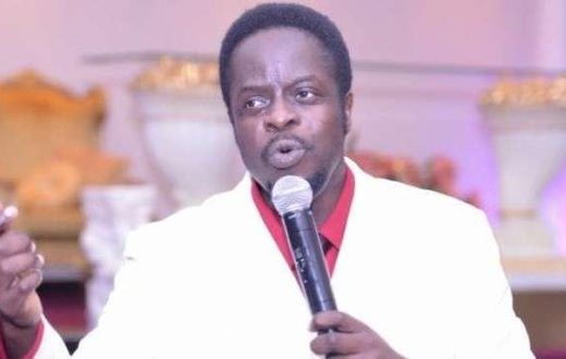 Ofori Amponsah preaching at church