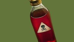 A bottle of poison