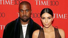 kim Kardashian and Kanye West