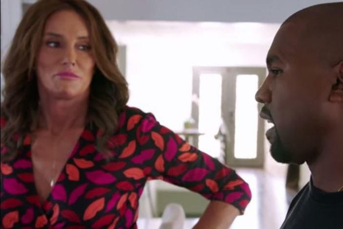 Kanye West meets Caitlyn Jenner as a woman for the first time