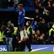 Fond farewell? Callum Hudson-Odoi scored his second Chelsea goal on Sunday