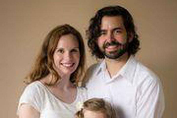 Lance Buckley with his family