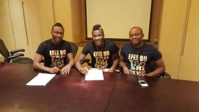 Asamoah Gyan signs 2-yr deal with Shanghai SIPG