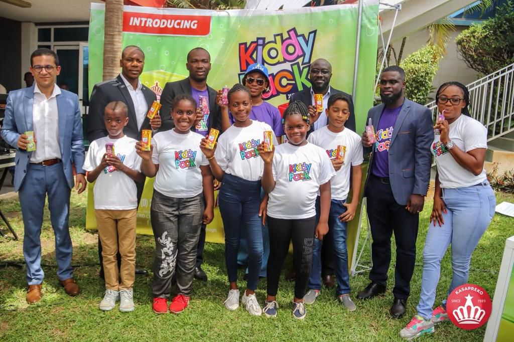 School kids at the launch