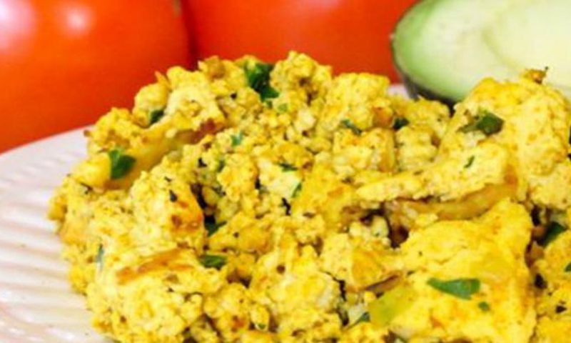 Scrambled tofu
