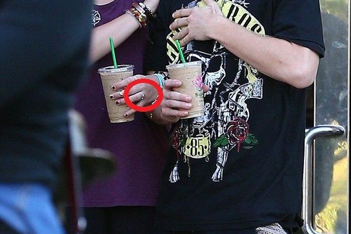 Paris Jackson and boyfriend, Chet Castellaw in Calabasas