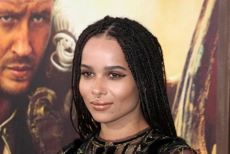 Zoe Kravitz's signature braids