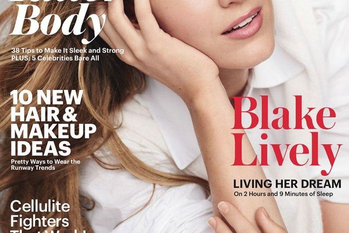 Blake Lively cover Allure Magazine May 2015 issue