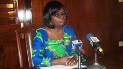 Government Statistician, Dr. Philomena Nyarko