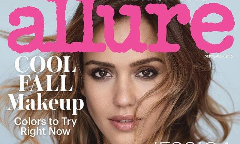 Jessica Alba covers Allure Magazine September 2015 issue