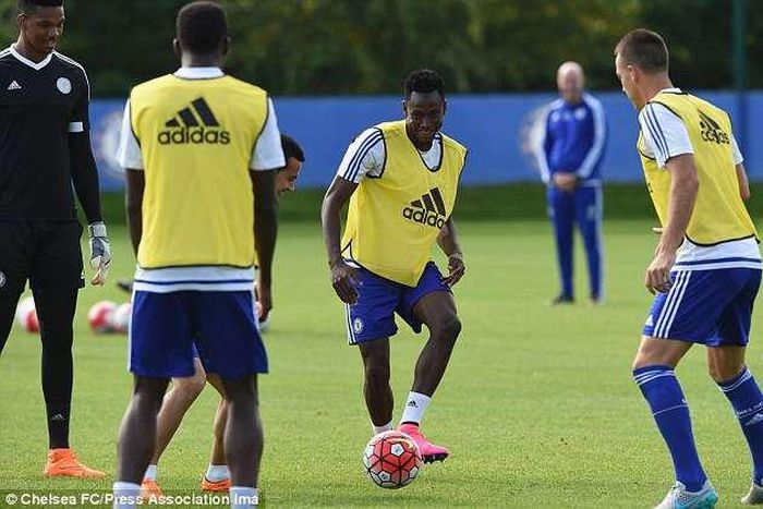 Rahman training at Chelsea