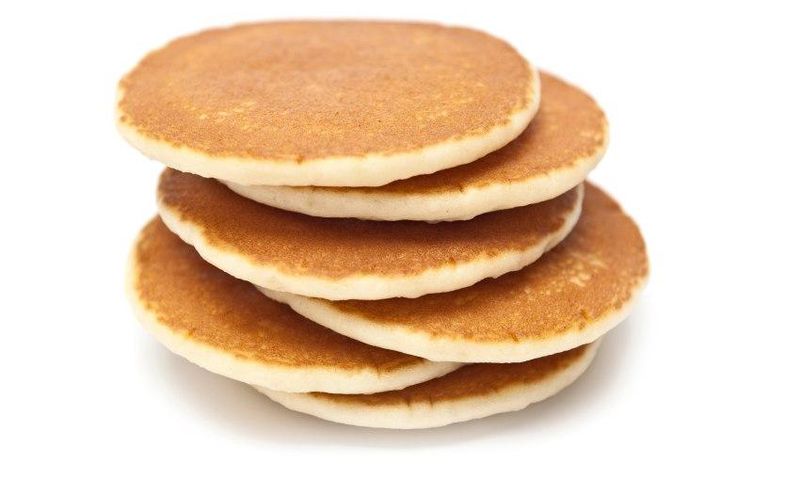 Pancake can be eaten at any time of the day
