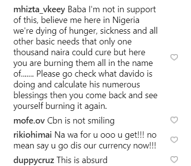 Instagram comments
