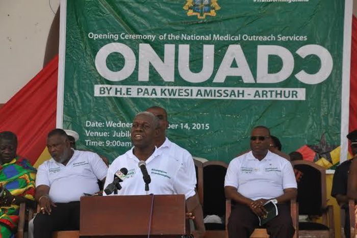 The Vice President said this when he inaugurated eight National Medical Outreach Service mobile clinics dubbed “Onuado” at Cape Coast, in the Central Region.