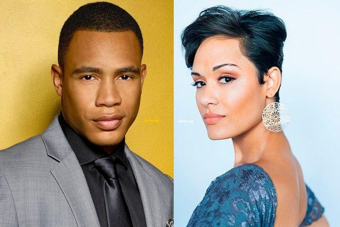 Couple Alert: 'Empire' stars, Andre Lyon (real name Trai Byers ) could be dating Anika Calhoun (real name Grace Gealey)