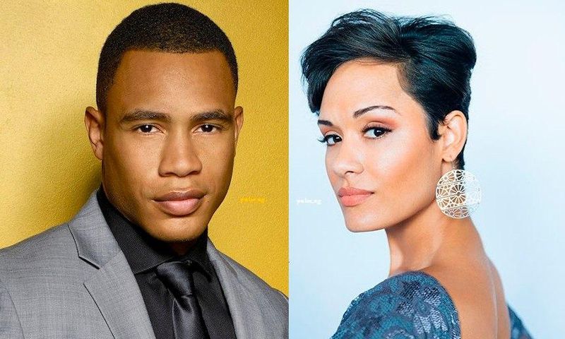 Couple Alert: 'Empire' stars, Andre Lyon (real name Trai Byers ) could be dating Anika Calhoun (real name Grace Gealey)