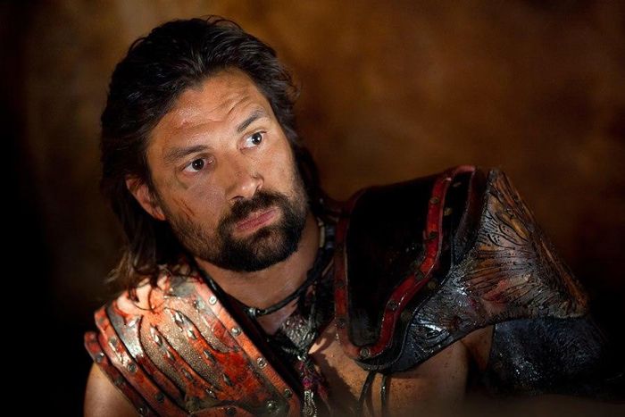 Manu Bennett as Crixus in 'Spartacua'