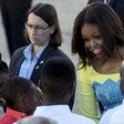 Michelle Obama in London to promote global education drive for girls