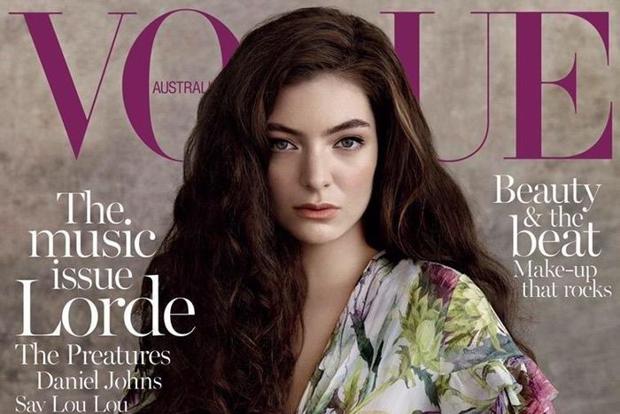 Lorde covers Vogue Australia July 2015 issue