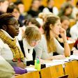 Students at a German university