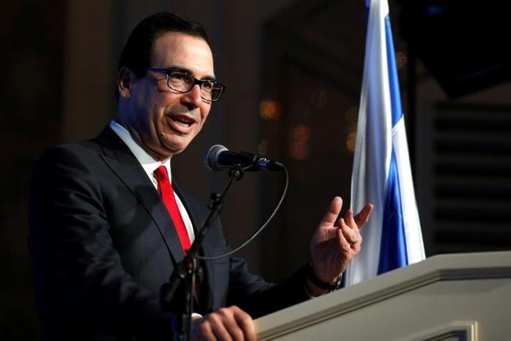 US Treasury Secretary Steve Mnuchin (pictured June 2018) raised the idea of revoking tariffs on some or all of the $250 billion in Chinese goods impacted