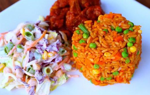 How to prepare vegetable jollof rice