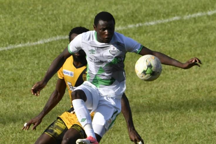 Lazarous Kambole opened the scoring for Zambian club Zesco United in a 3-1 CAF Confederation Cup victory over South African opponents Kaizer Chiefs in Ndola