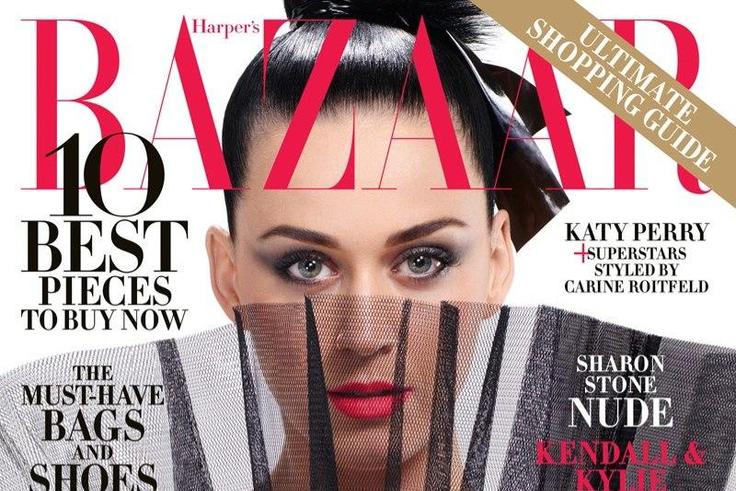 Katy Perry covers Harper's Bazaar